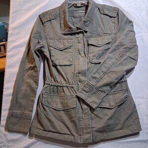 Aeropostale Sage Green Utility Jacket Size S